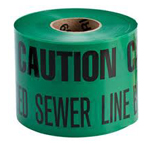 Warning Tape  (Caution Tap) Green