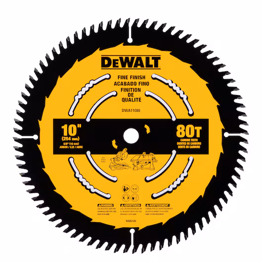Circular saw blades for various materials (wood, metal, masonry)
