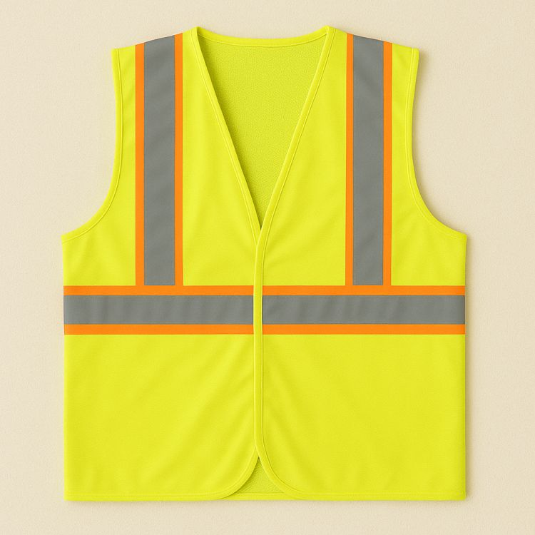 High-Visibility Safety Vests (Reflective)